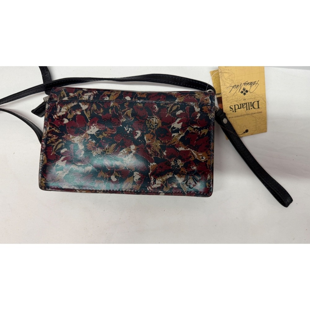NWT PATRICIA NASH APRICALE SMALL CROSSBODY BAG PURSE WRISTLET SCARLET BLOOM $169 - Picture 8 of 12